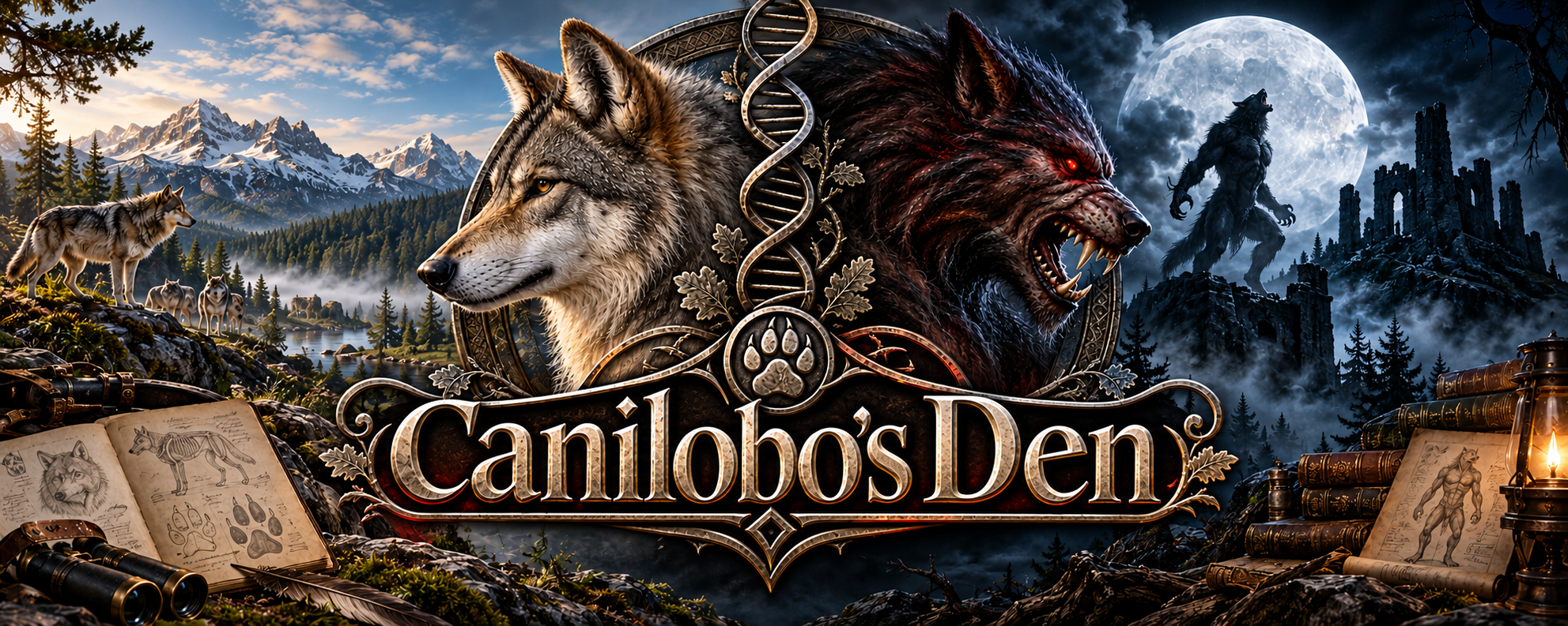 Canilobo's Den – Wölfe, Werwölfe und die Geheimnisse ihrer Welt